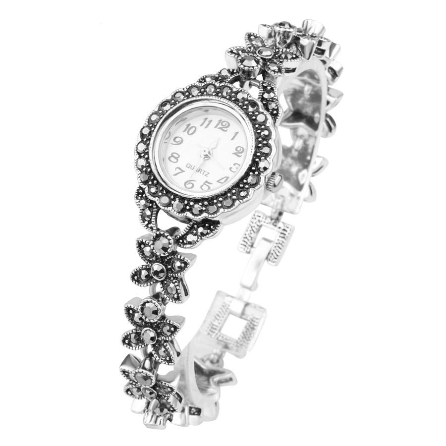 Floral Crystal Watch