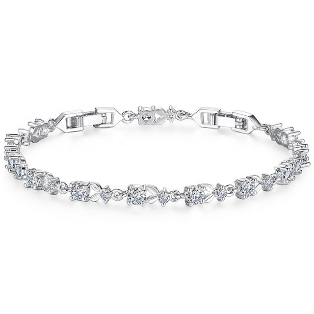 Diamond Chain Link Bracelet