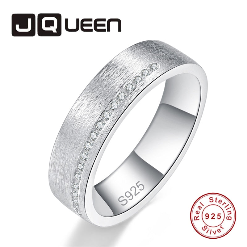 Frosted Wedding Band