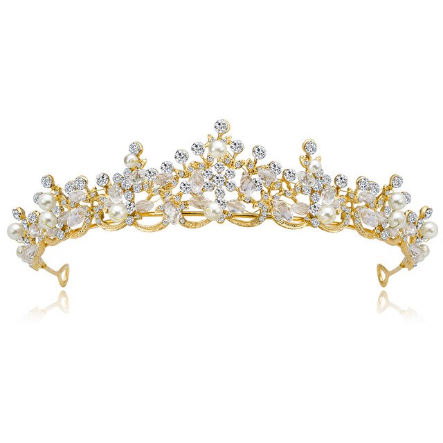 Vintage Silver Wedding Crown